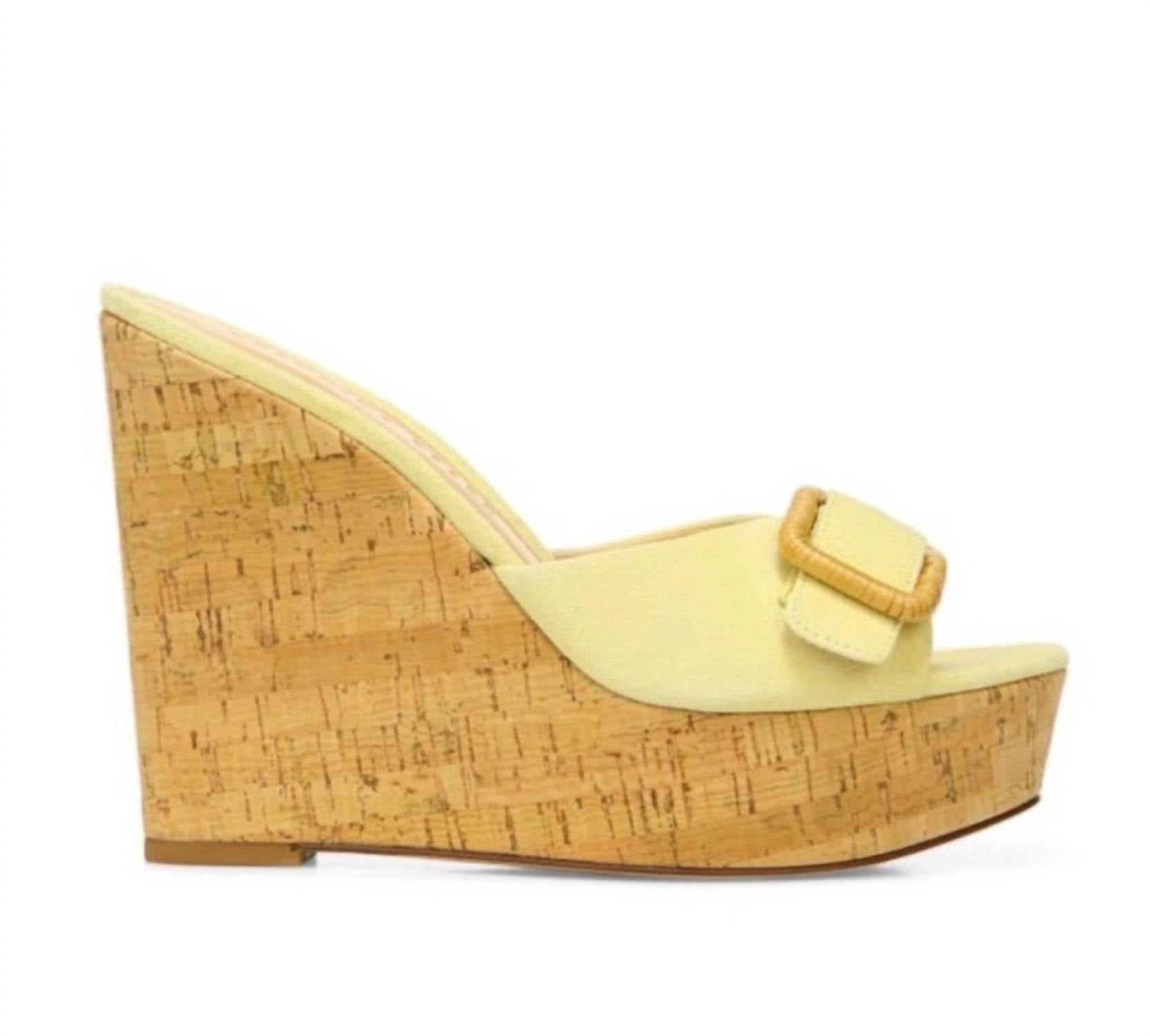 Veronica Beard - Women's Donata Suede Cork Wedge Sandals