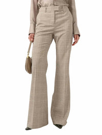 Barbara Bui - Prince of Wales check flare trouser
