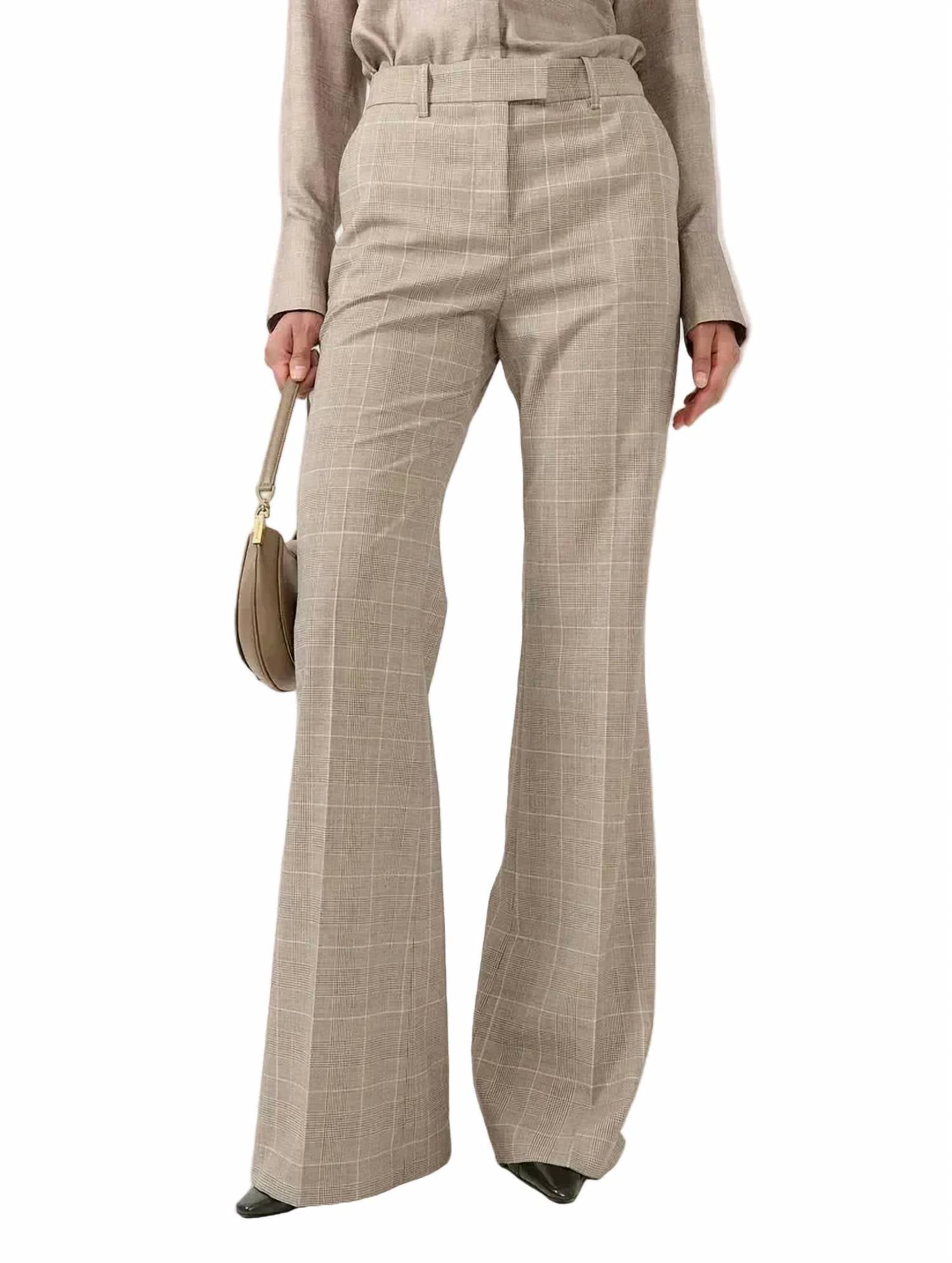Barbara Bui - Prince of Wales check flare trouser