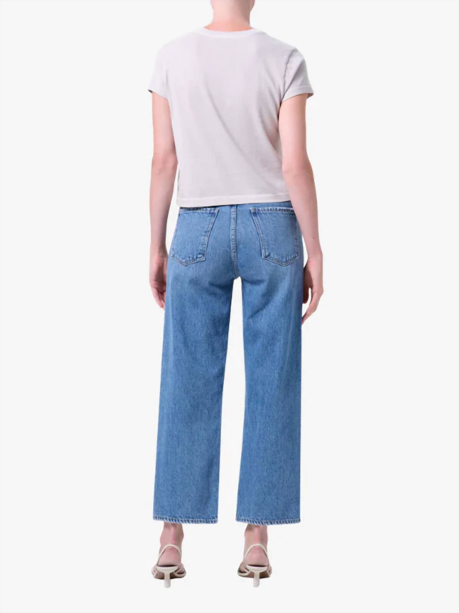 Agolde - Ren High Rise Straight Leg Jeans