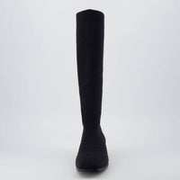 Cushionaire - Women's Rialto Knit Knee-high Boot