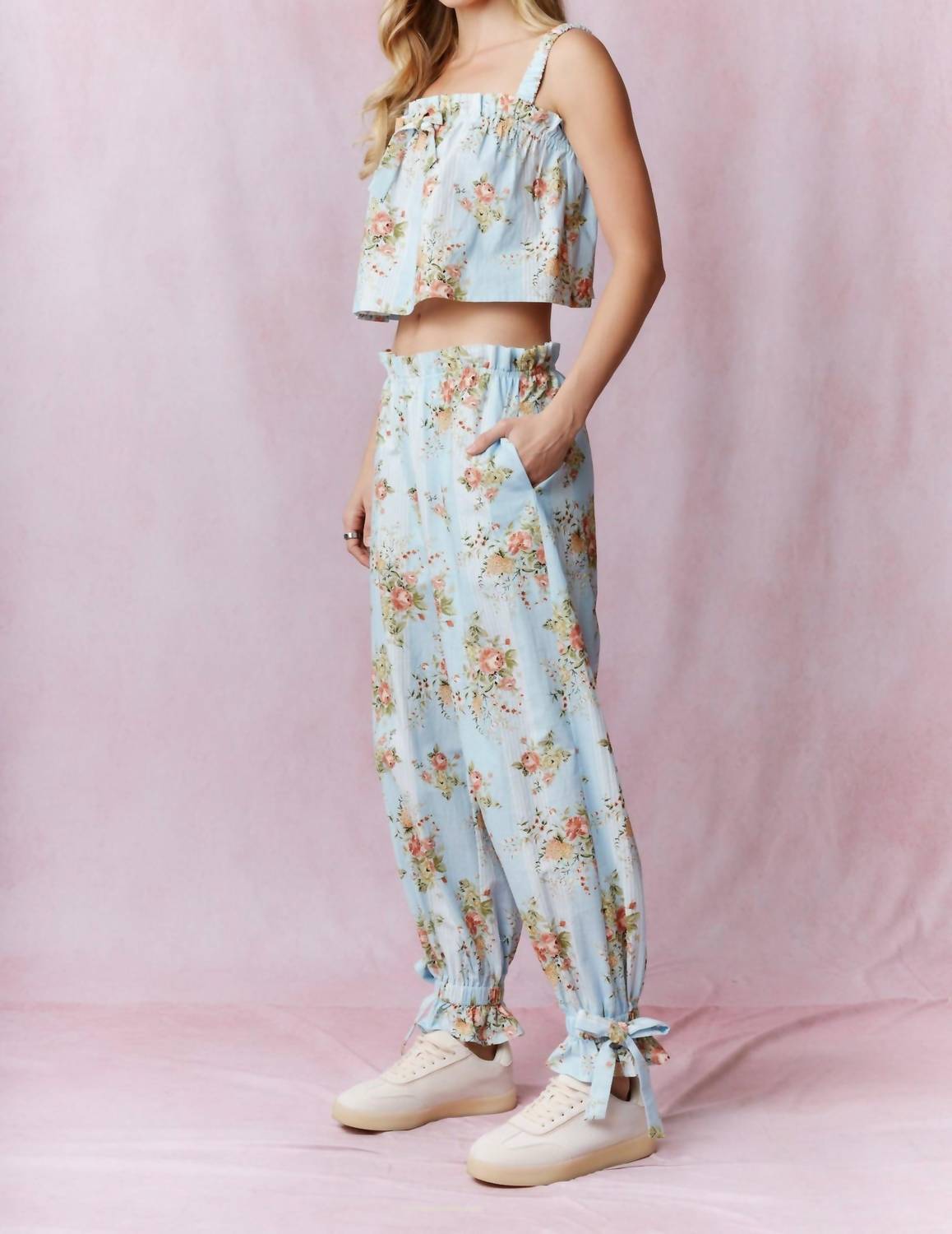 Peach Love - Tilda Straight Pants