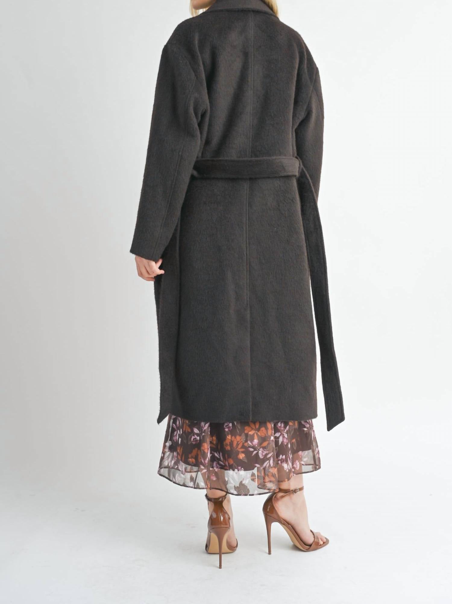 Sage The Label - Attraction Double Breasted Coat