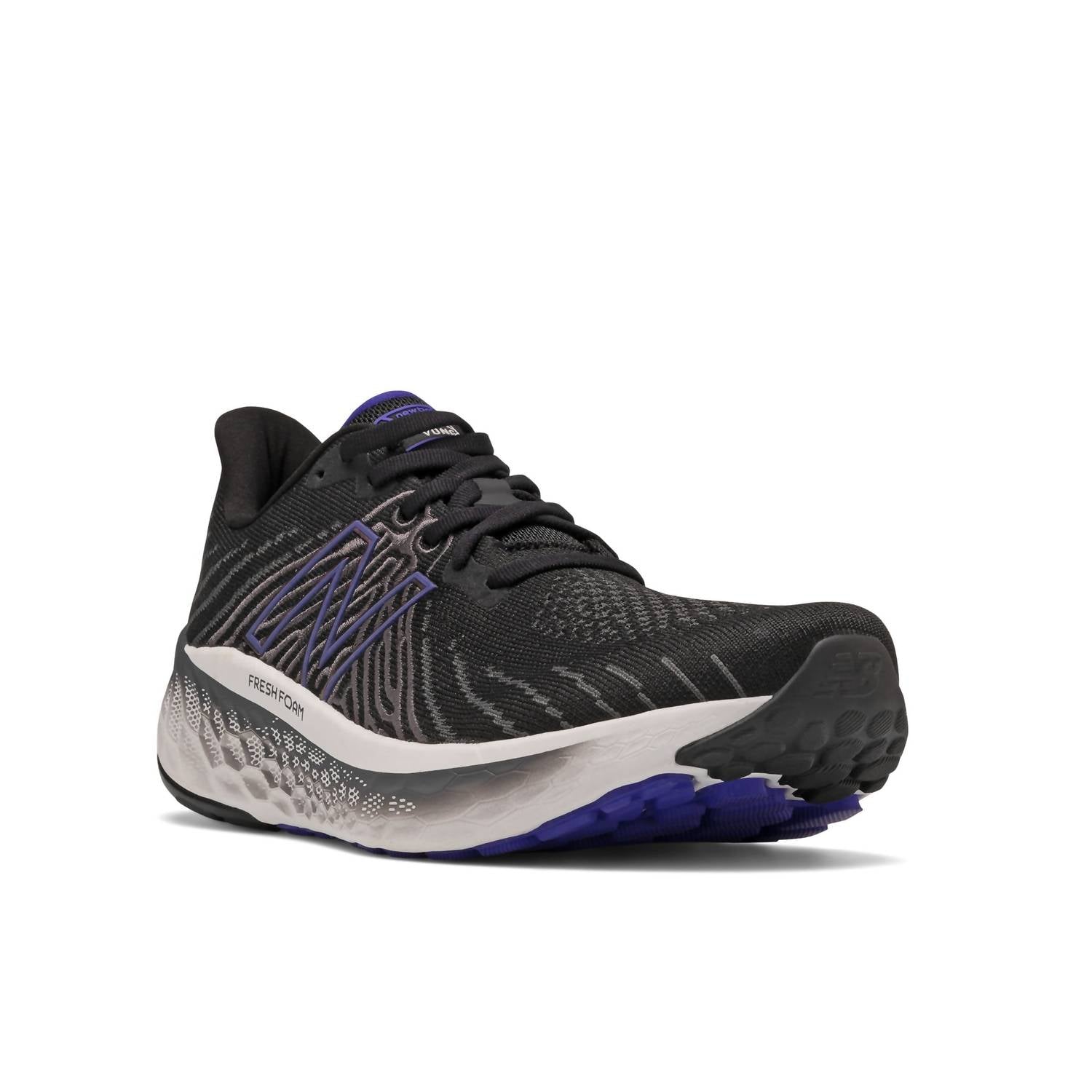 New Balance Men's Vongo V5 Running Shoe in black deep violet - men's sneaker - view 4