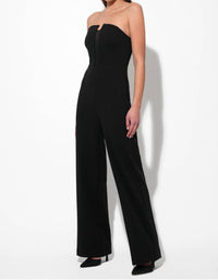 Adelyn Rae - Donna Stretch Crepe Jumpsuit