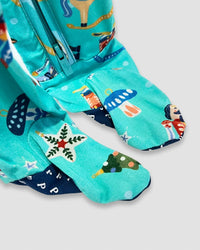 Posh Peanut - Kids' Fritz Zippered Footie