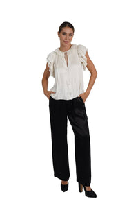 Love Token - Daphne Flutter Sleeve Top