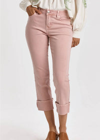 Dear John Denim - Blaire Cuffed Straight Jeans