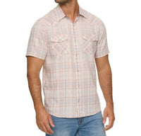 Flags & Anthem - Cedro Short Sleeve Burnout Western Shirt