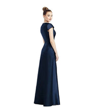 Alfred Sung - Satin Twill Cap Sleeve Gown Formal Dress