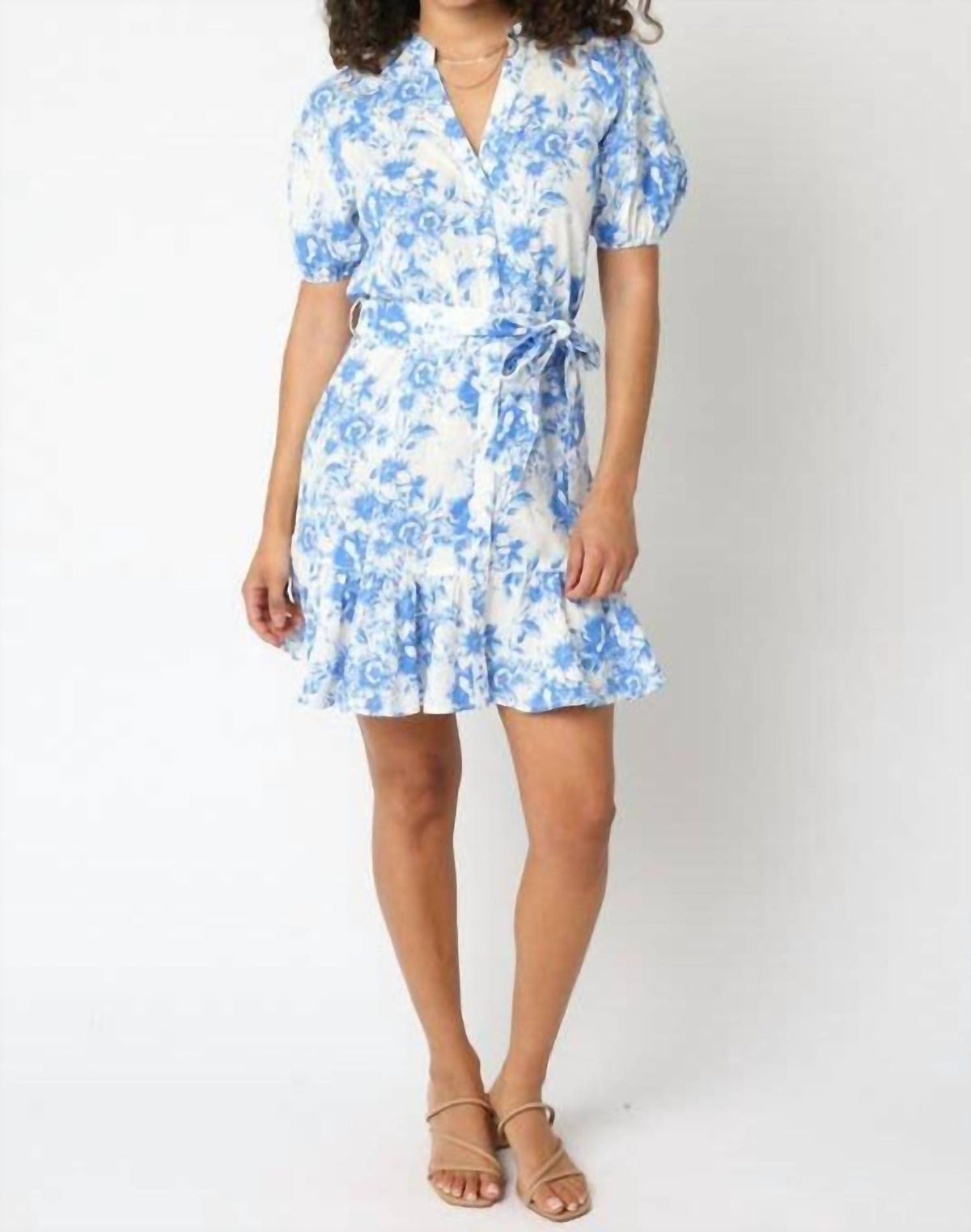 Olivaceous - Noor Floral Dress