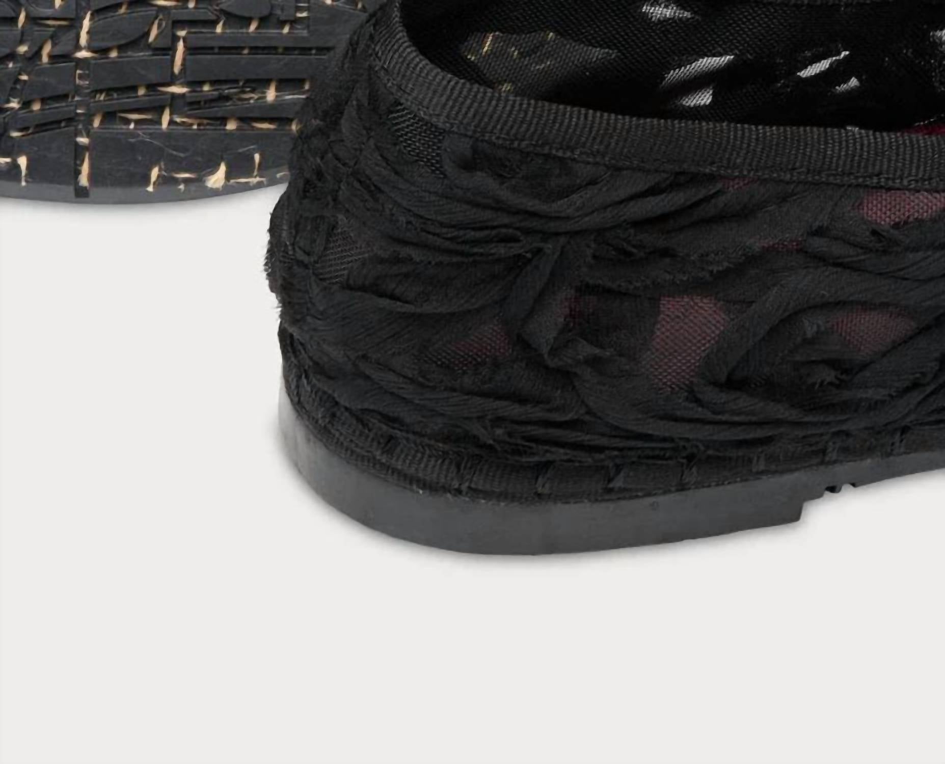 Flabelus - Women's Pierre Lace Mary Jane Shoes