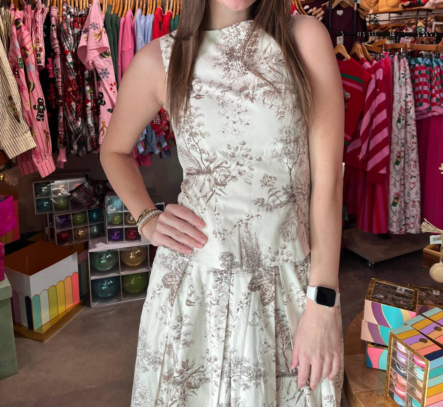Aureum - Toile With Dart Blouse