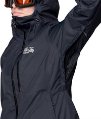 Mountain Hardwear Women's Firefall Insulated Jacket in black - women's jacket - alternate view