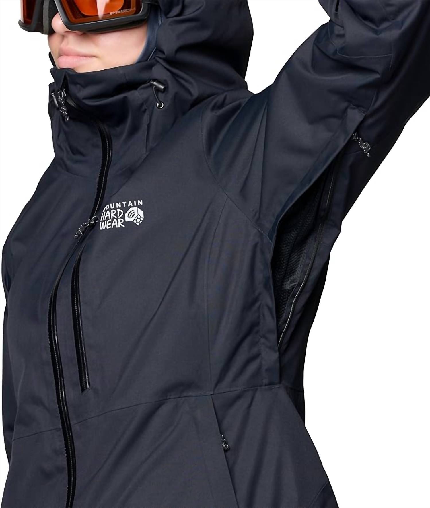 Mountain Hardwear Women's Firefall Insulated Jacket in black - women's jacket - alternate view