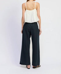 En Saison Natalia Trouser in vintage indigo - women's pants - view 4