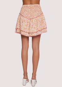 Lost + Wander - Coastal Daisies Mini Skirt