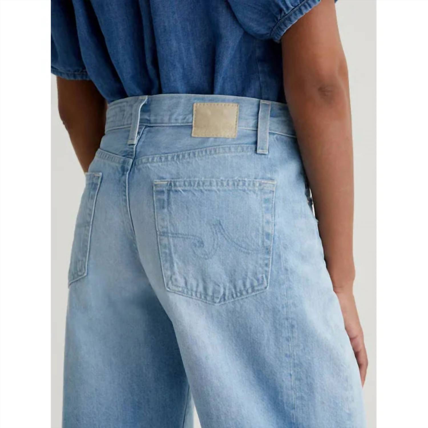 Ag Jeans - Hattie Crop High-rise Barrel Jeans