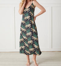 Printfresh - Eco Satin Chic To Sleep Nightie Dress