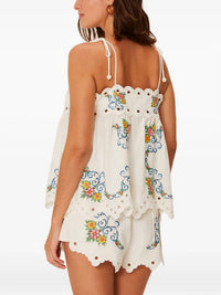 Farm Rio - Anna Scallop Floral Cami Top