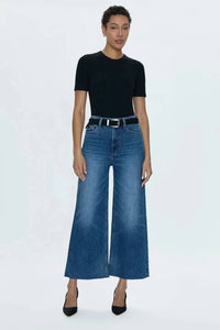 Pistola - Lana Crop Wide Leg Jeans
