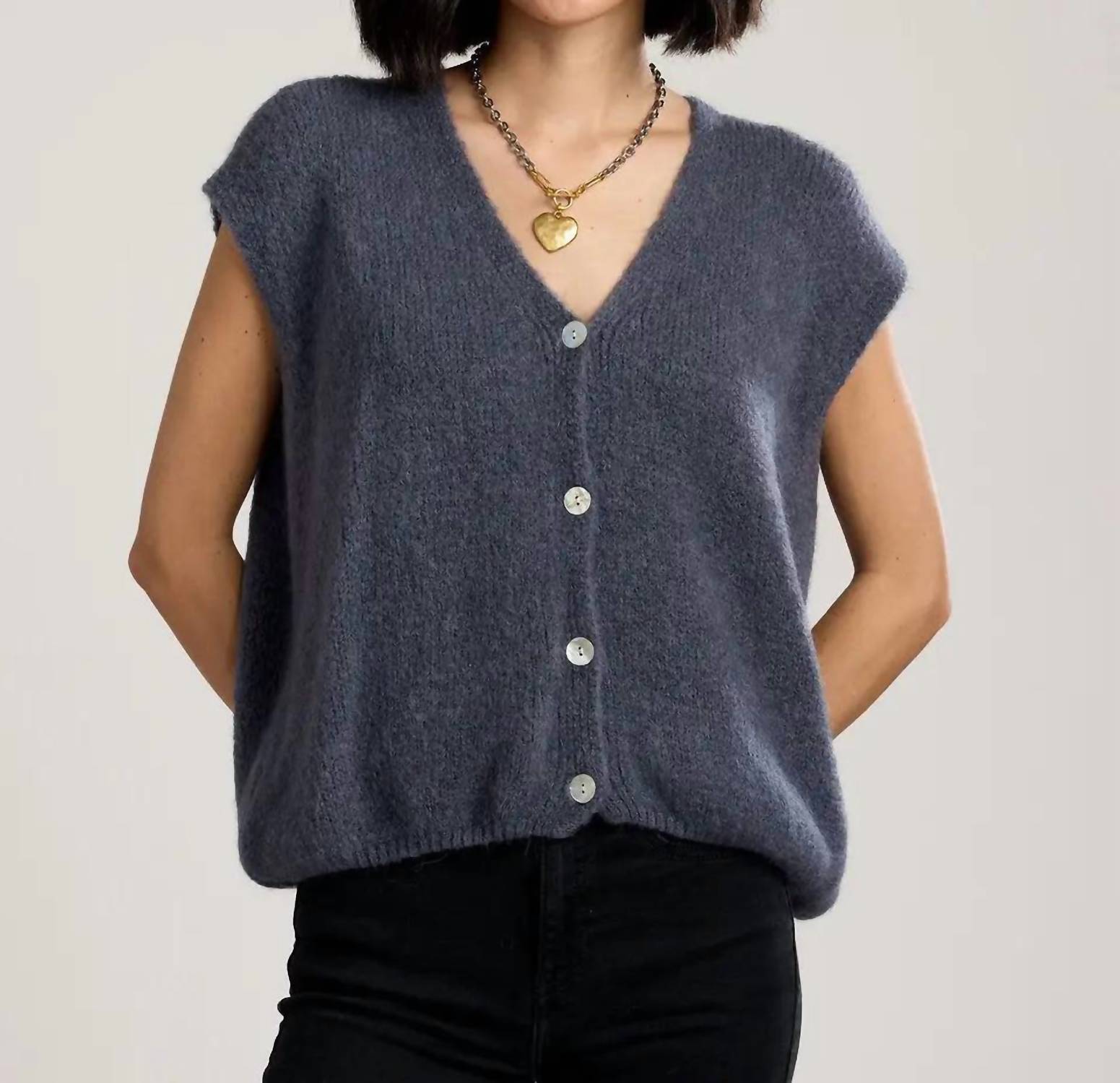 Cobblestone Living - Alessia Knit Vest