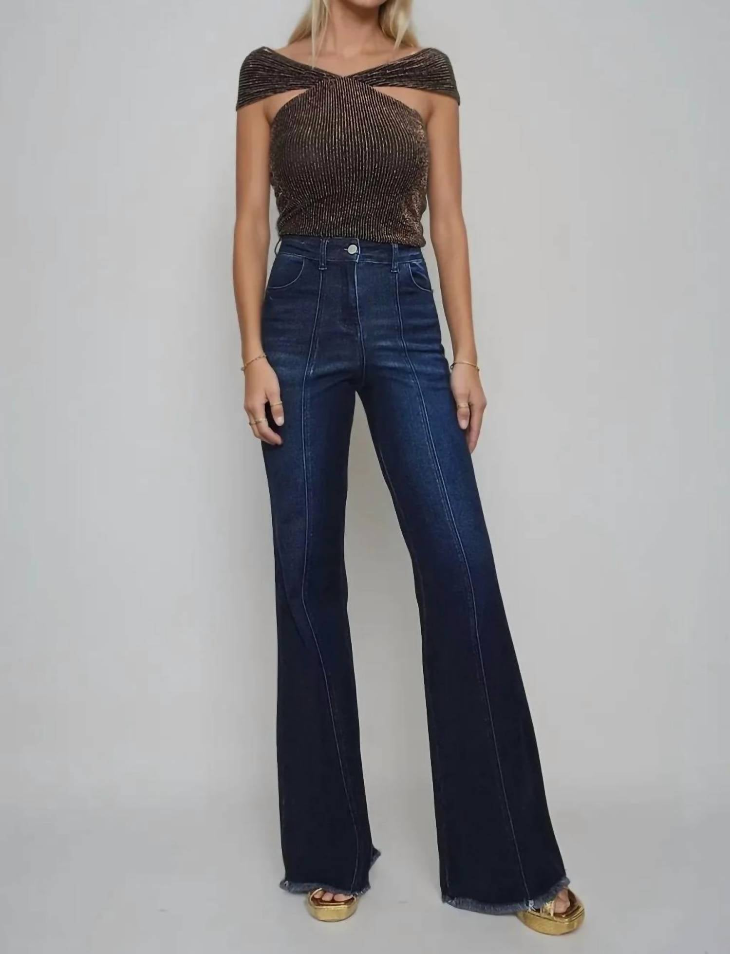 Wisteria Lane - Wide Leg Palazzo Jeans