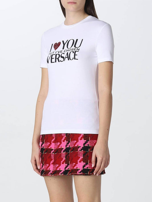 Versace - Logo Printed Crewneck T-shirt