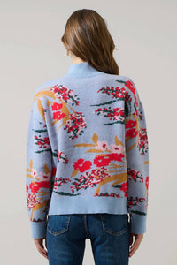 Sugarlips - Wildflower Whisper Floral Sweater