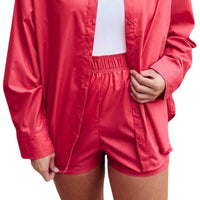 Emory Park - High Rise Side Slit Shorts