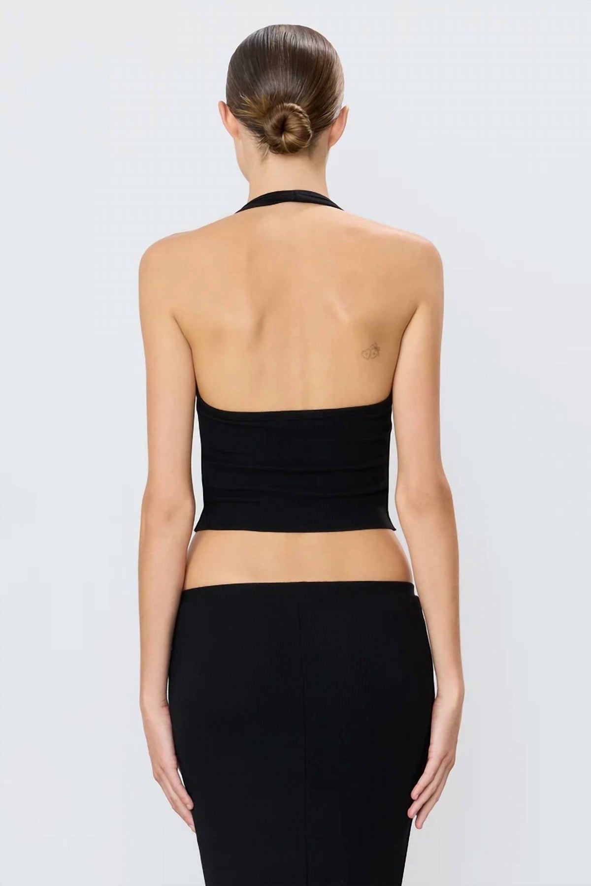 Eterne - Cropped Halter Top