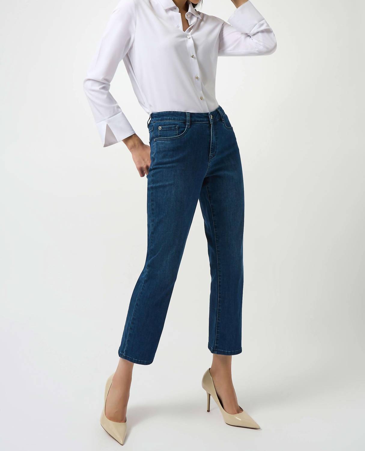 Joseph Ribkoff - Margot Straight Leg Stretch Jeans