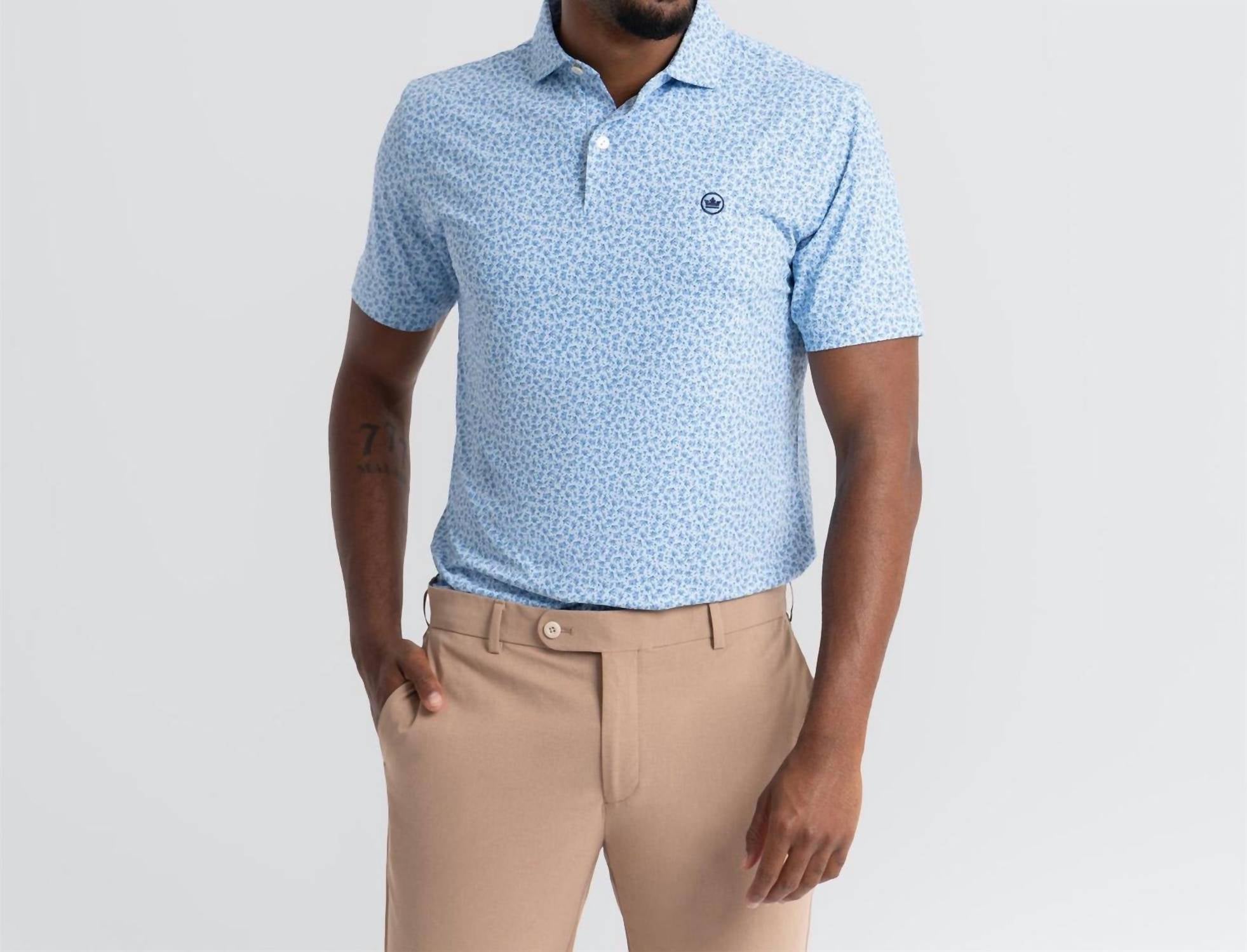 Peter Millar - Crown Crafted Olive Grove Performance Jersey Polo