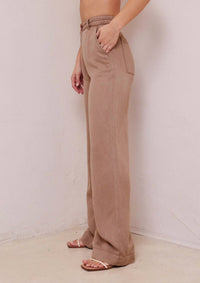 Bella Dahl - Clean Hem High Waist Pants