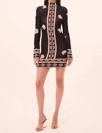 Misa Los Angeles Deliz Dress in black - women's dress