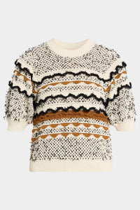 Ulla Johnson - Andira Short Sleeve Knit Top
