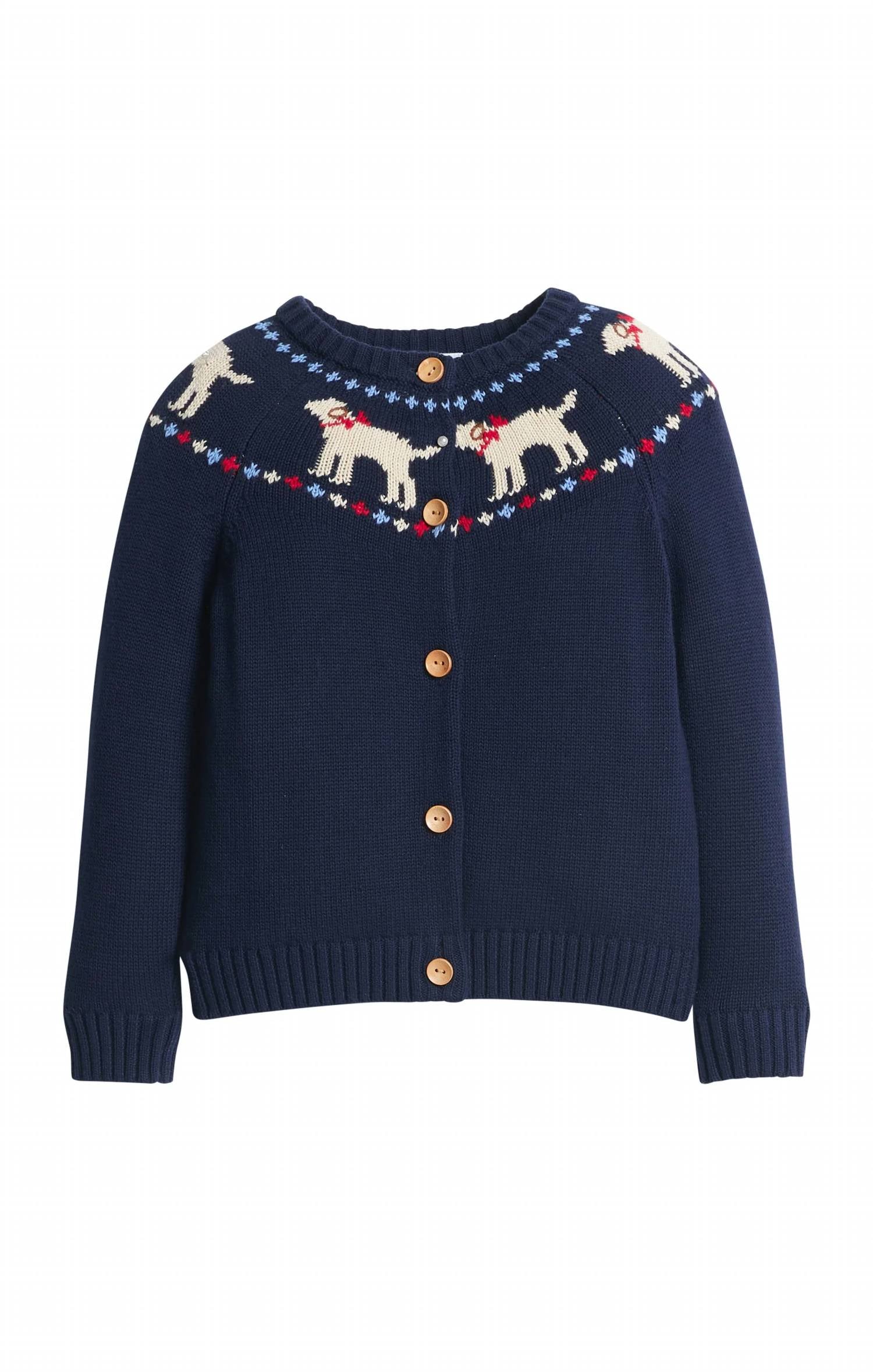 Little English - Girl's Lab Fair Isle Cardigan