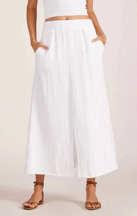 Bobi - Women's Split Front Maxi Skirt