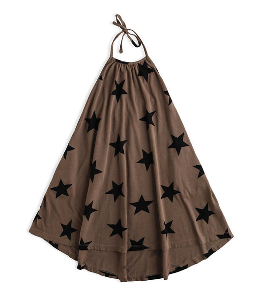 Girl's Star Collar Dress