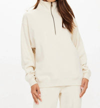 The Upside - Hamilton Wren Half Zip Sweater