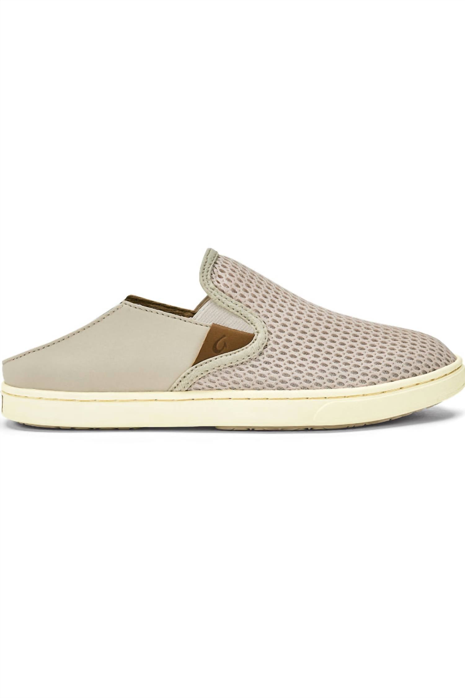 OluKai Women's Pehuea Shoes in tapa - women's sneaker - detail view