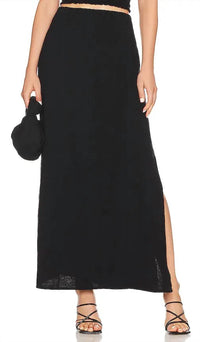 Bobi - Smocked Maxi Skirt
