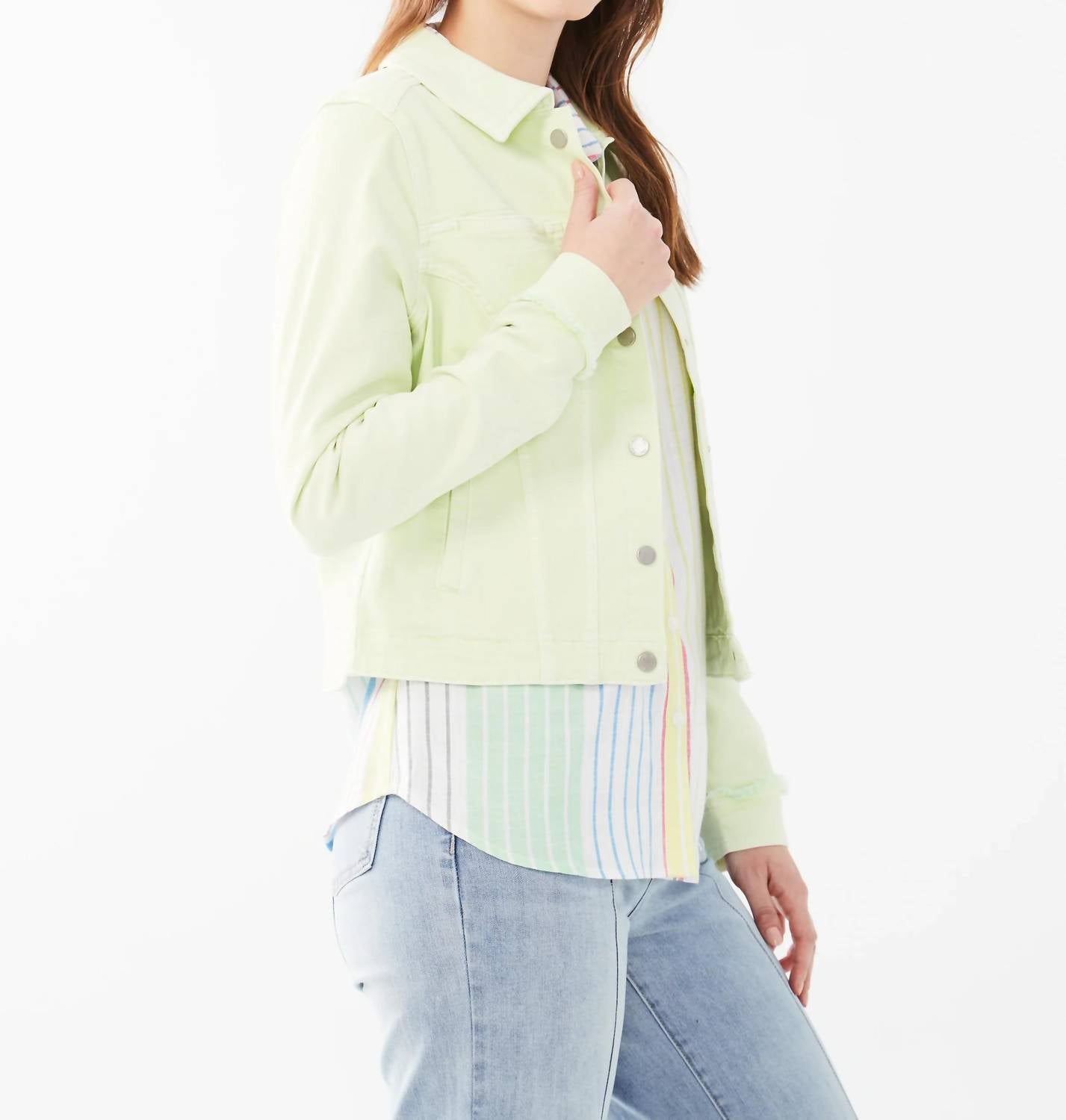 Fdj - Evelyn Euro Twill Cropped Jacket