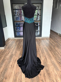 Ashleylauren - Women's Prom Strapless Mermaid Dress
