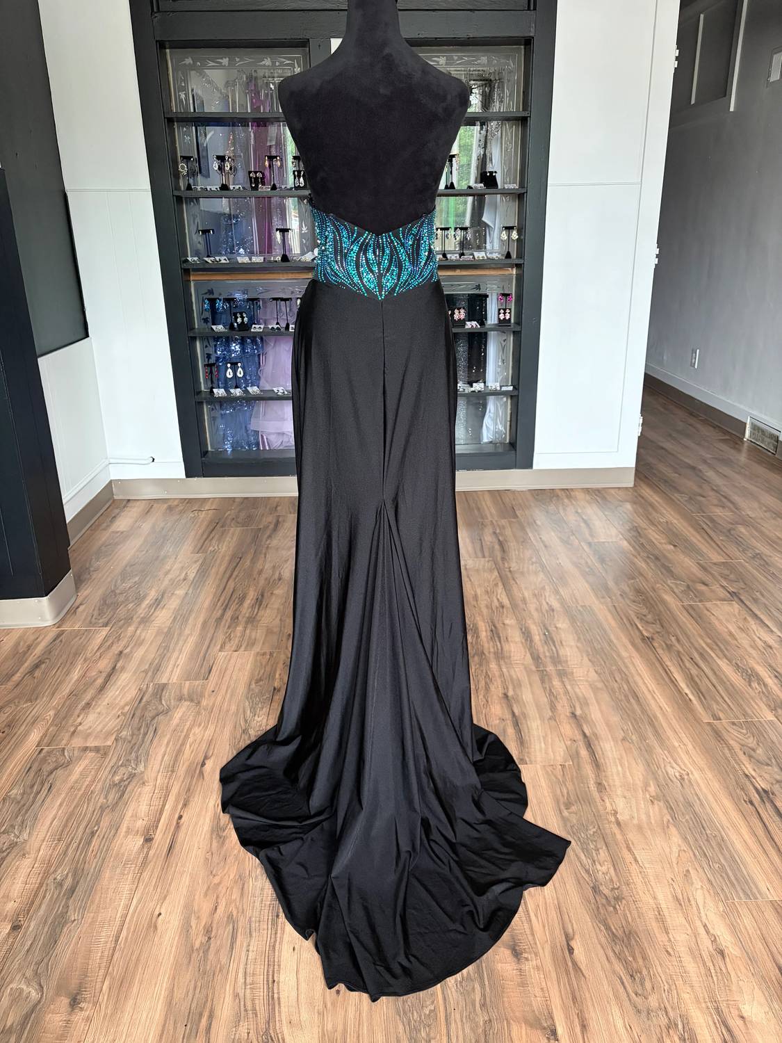 Ashleylauren - Women's Prom Strapless Mermaid Dress