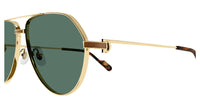 Cartier - Aviator Non Polarized Sunglasses Ct0334s - 002