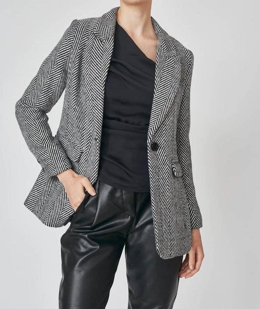 Sasso Fishbone Blazer