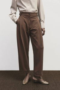 Mijeong Park - Pleated Barrel Leg Pants