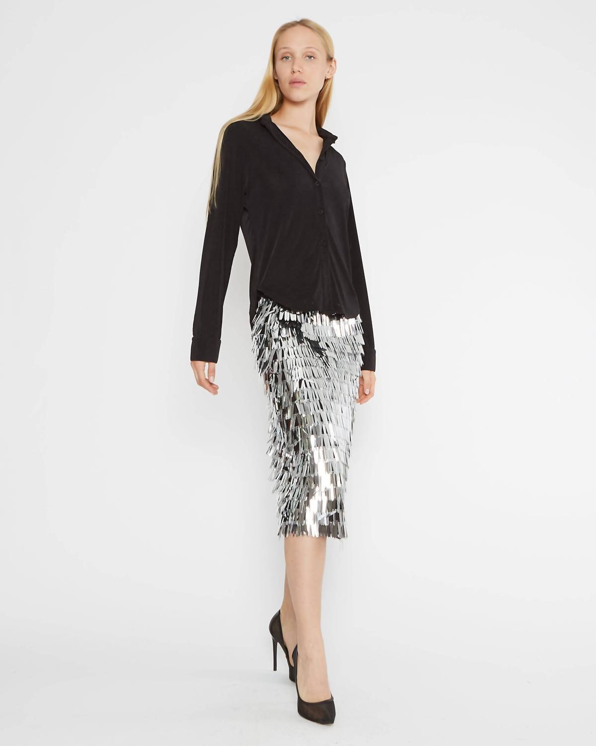 Ripley Rader - Women's Tinsel Midi Skirt