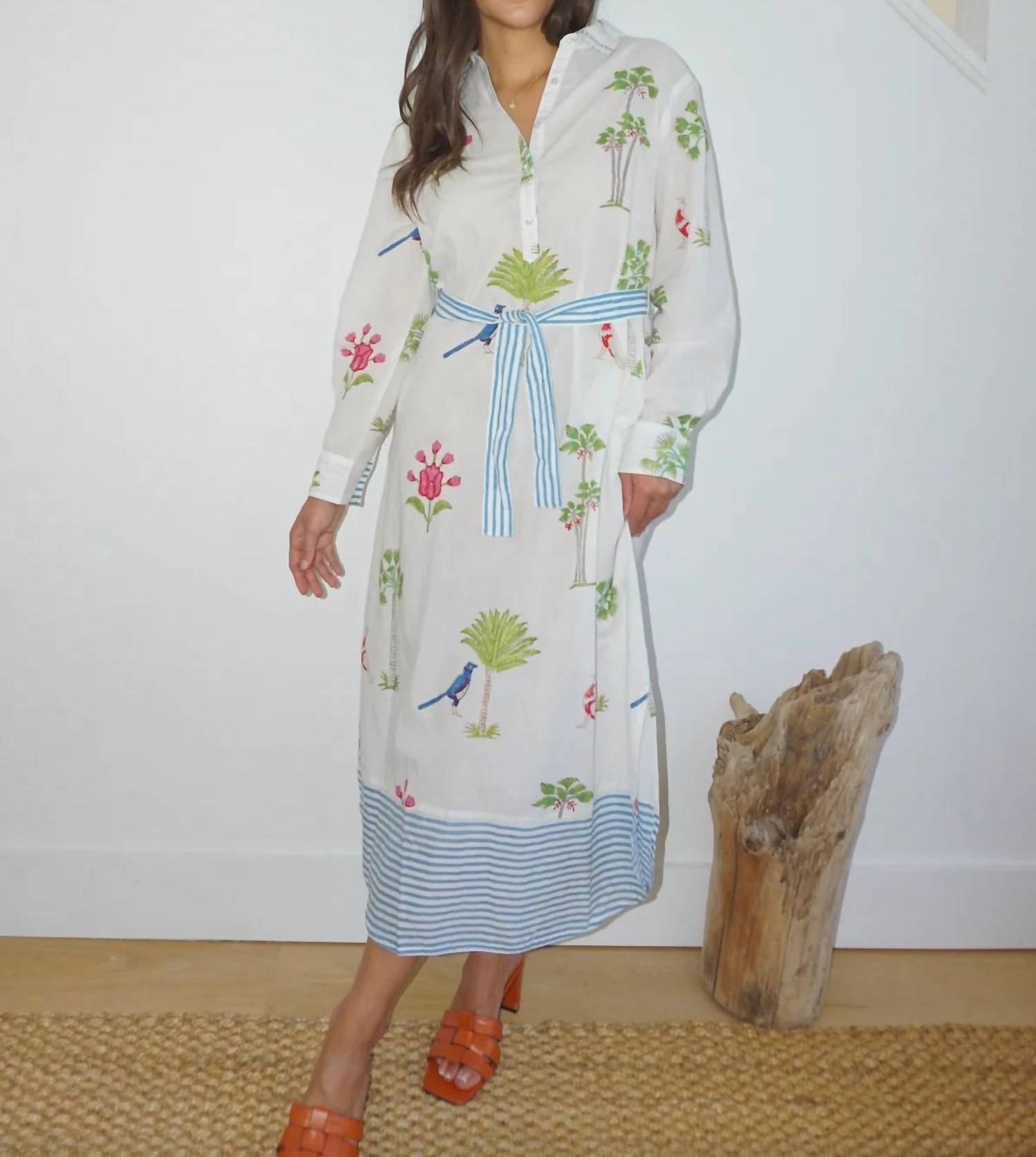 Nibi - Sedona Print Kaftan Dress